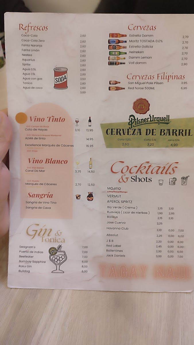 Restaurante Los Hermanos | Villarroel, Barcelona Photo Menu 10