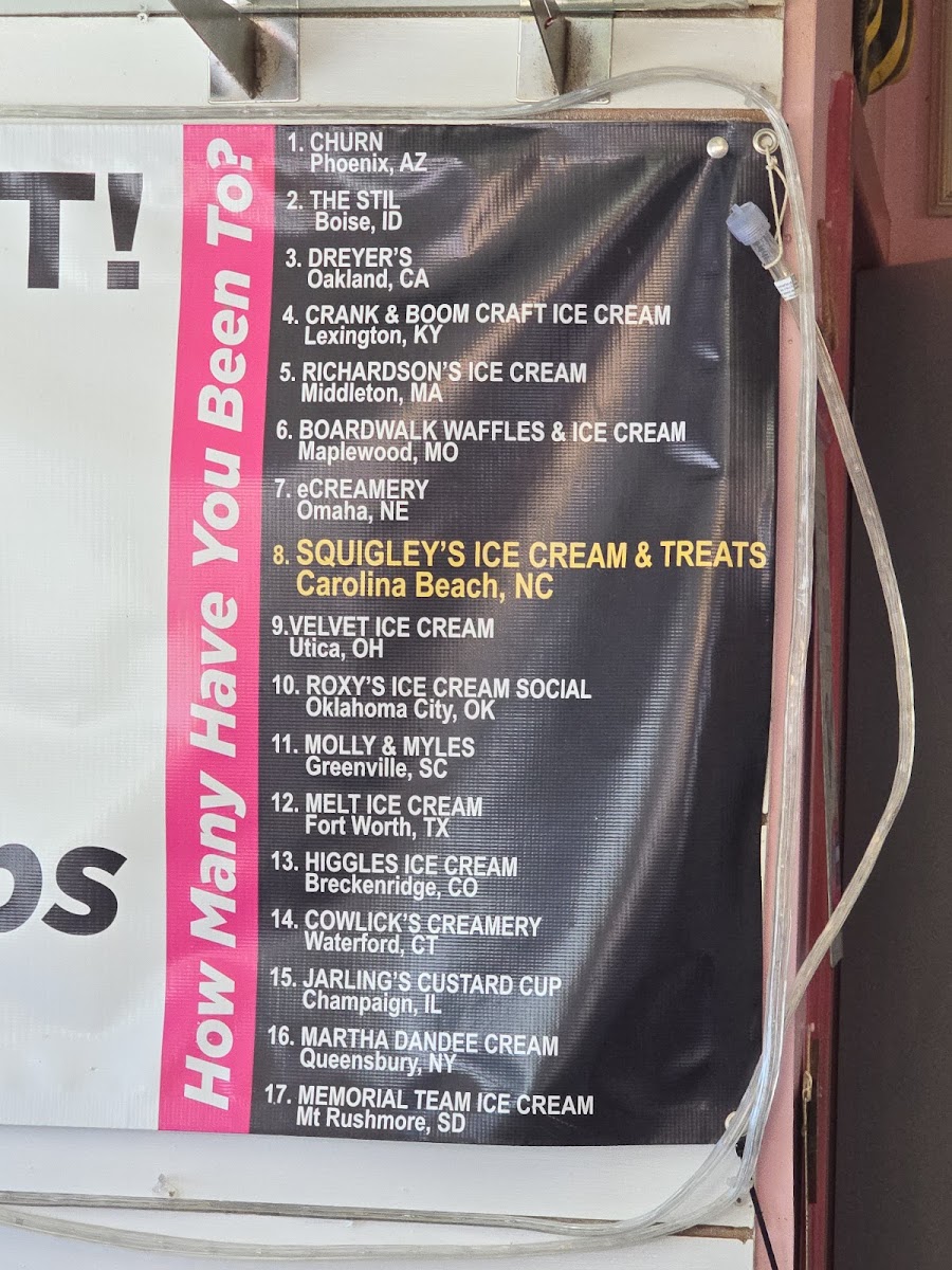 Squigley's Ice Cream & Treats Photo Menu 8