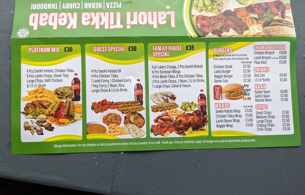 Lahore tikka kebab Photo Menu 10