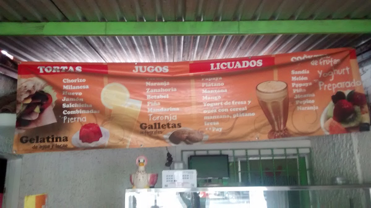 Jugos, Licuados y Tortas Pepe y Chuy Photo Menu 1