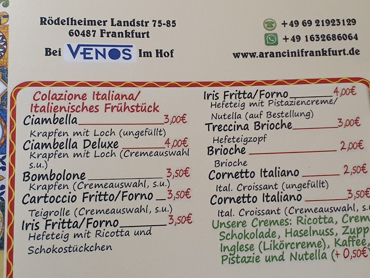 L'arancina la regina Photo Menu 2