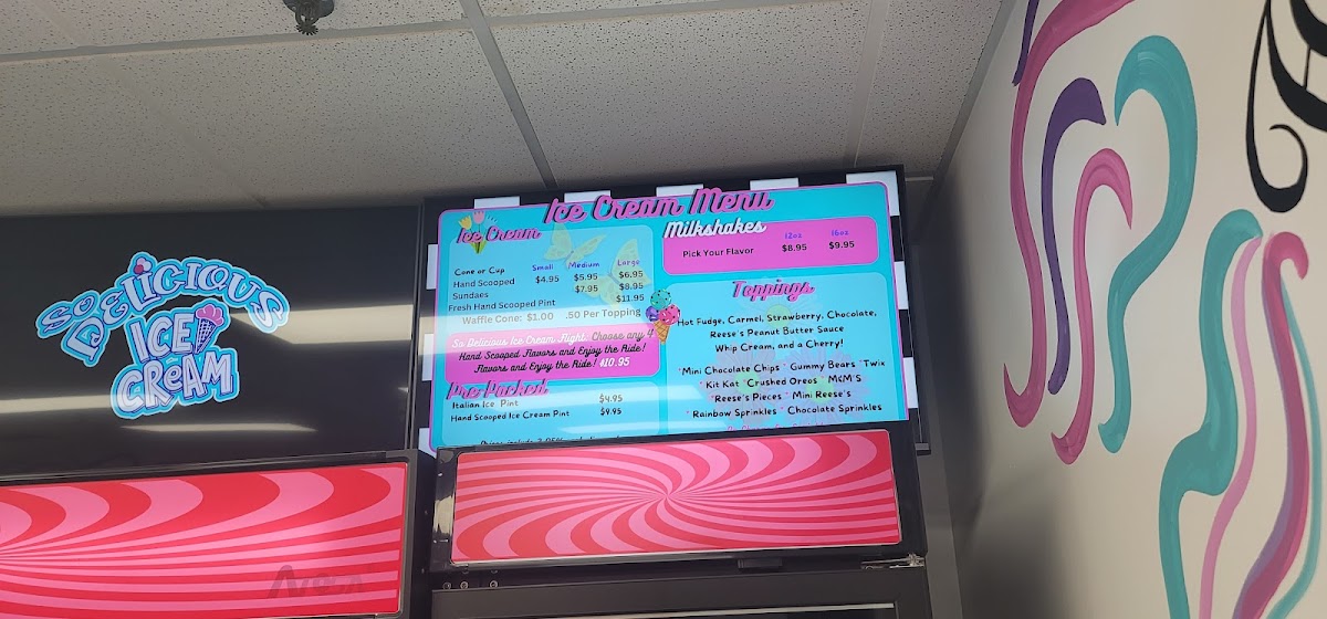 It's Delicious Ice Cream Photo Menu 4