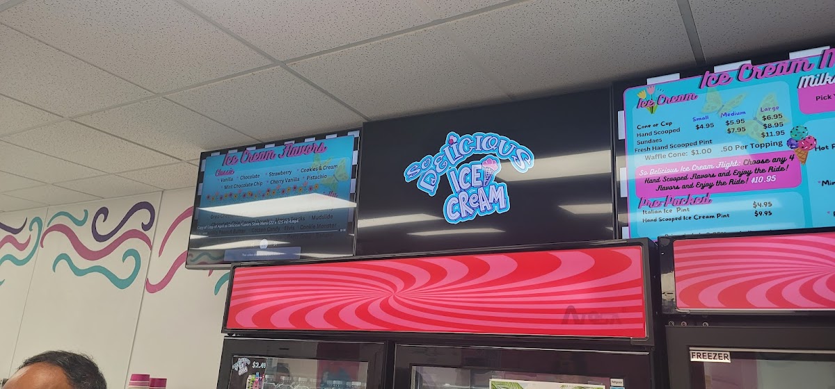 It's Delicious Ice Cream Photo Menu 5