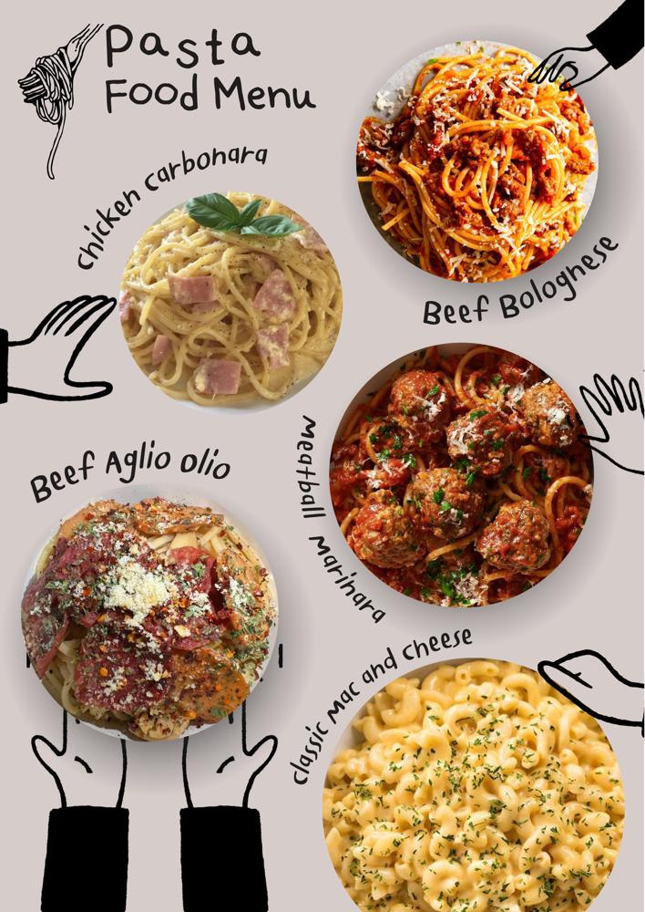 D'Cabin Pasta Photo Menu 3