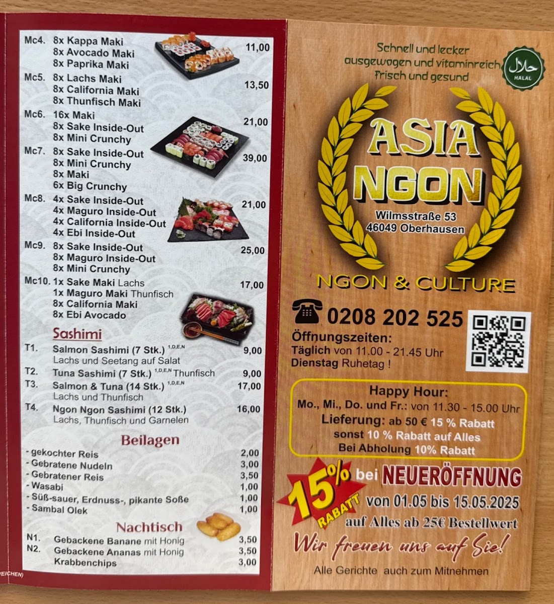 Asia Ngon- Oberhausen Photo Menu 5