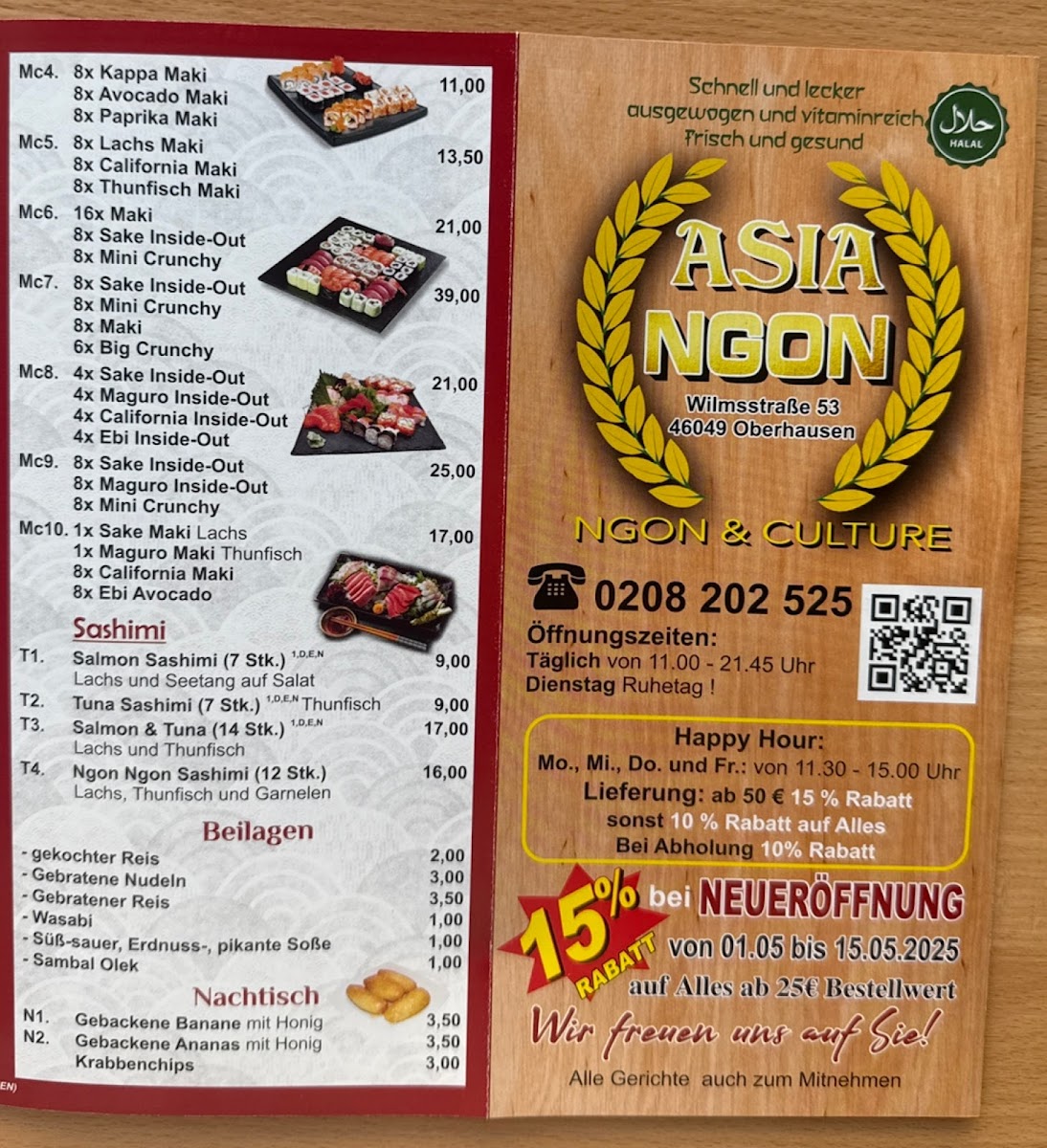 Asia Ngon- Oberhausen Photo Menu 6