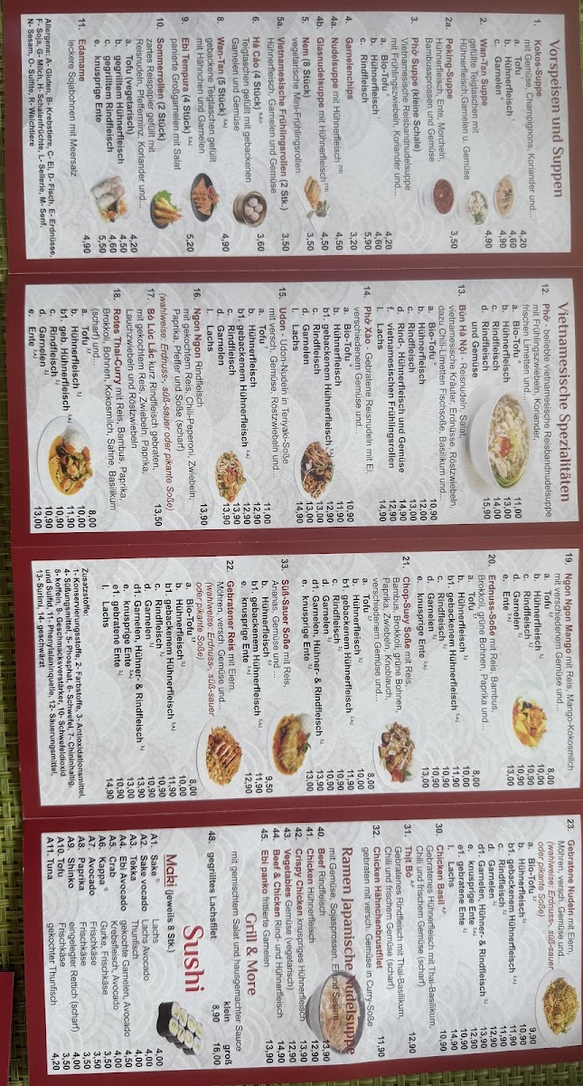 Asia Ngon- Oberhausen Photo Menu 9