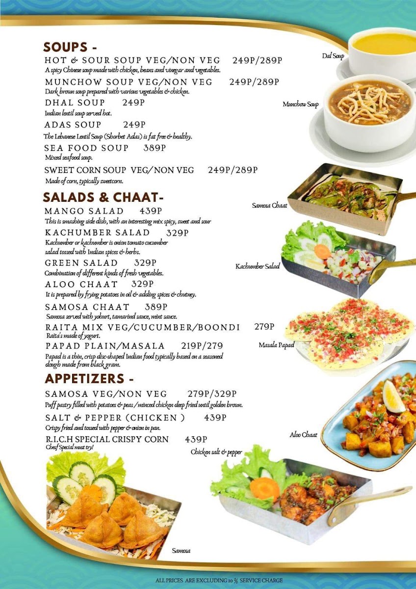 Royal Indian Curry House Boracay Photo Menu 2