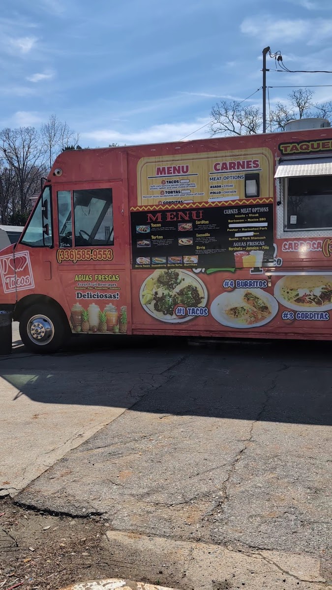 The Happy Taco Food Truck Photo Menu 2