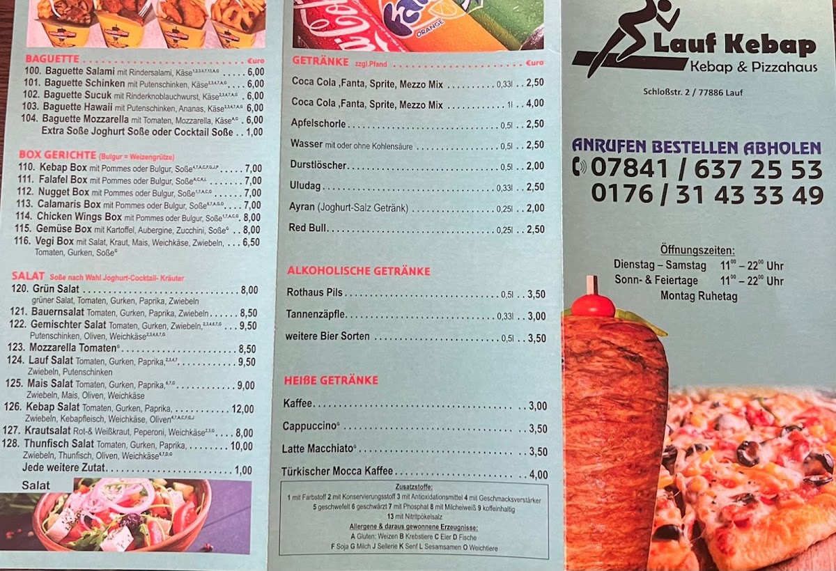Lauf Kebap Photo Menu 2