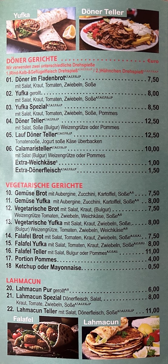 Lauf Kebap Photo Menu 6