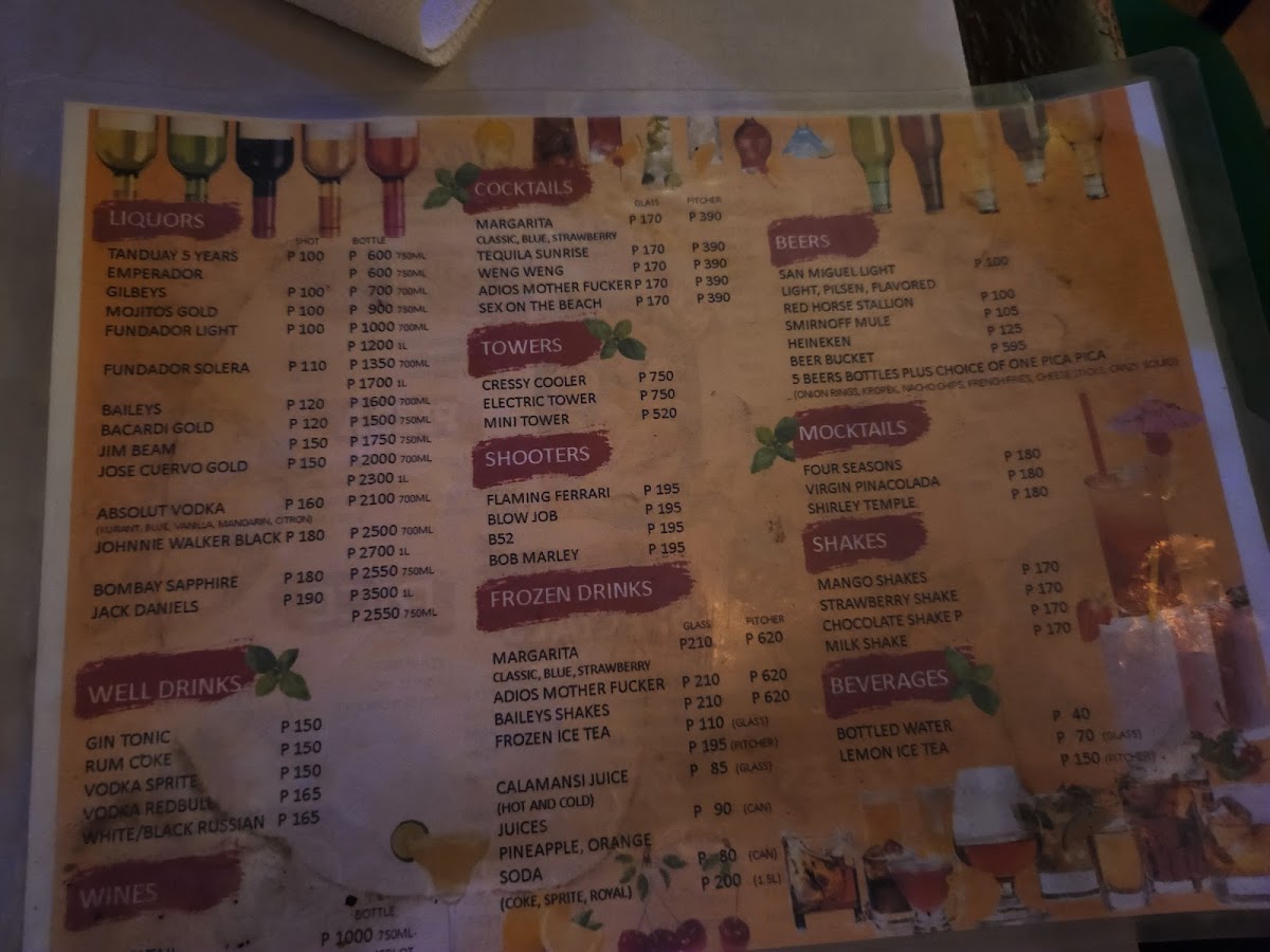 MO2 Restobar Cebu Photo Menu 3