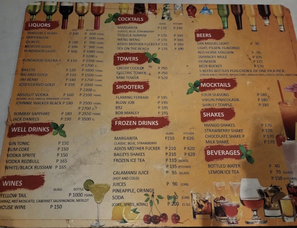 MO2 Restobar Cebu Photo Menu 4