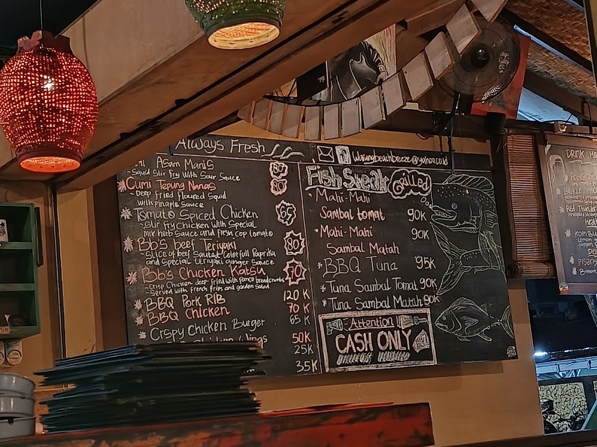 Warung Beach Breeze Photo Menu 1