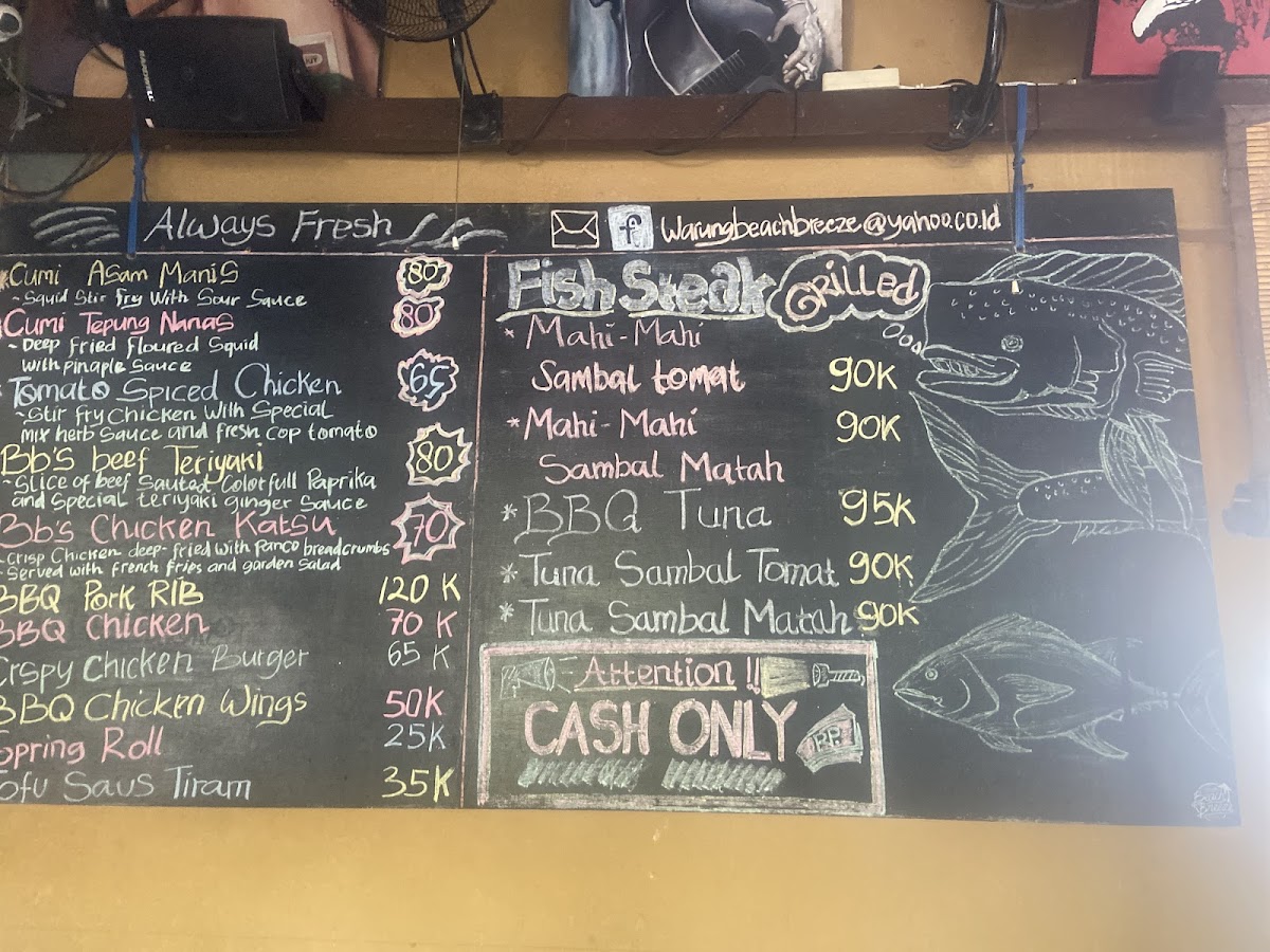 Warung Beach Breeze Photo Menu 3