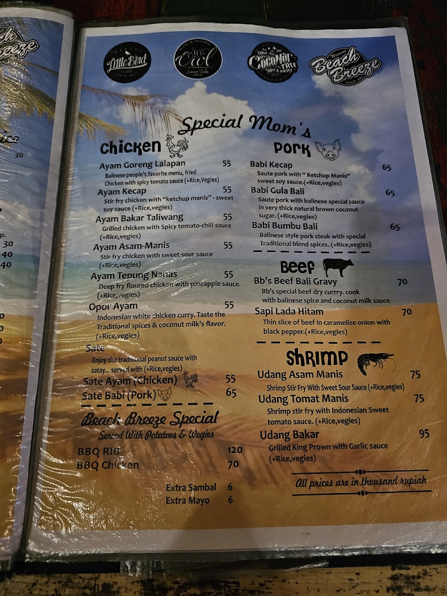 Warung Beach Breeze Photo Menu 6