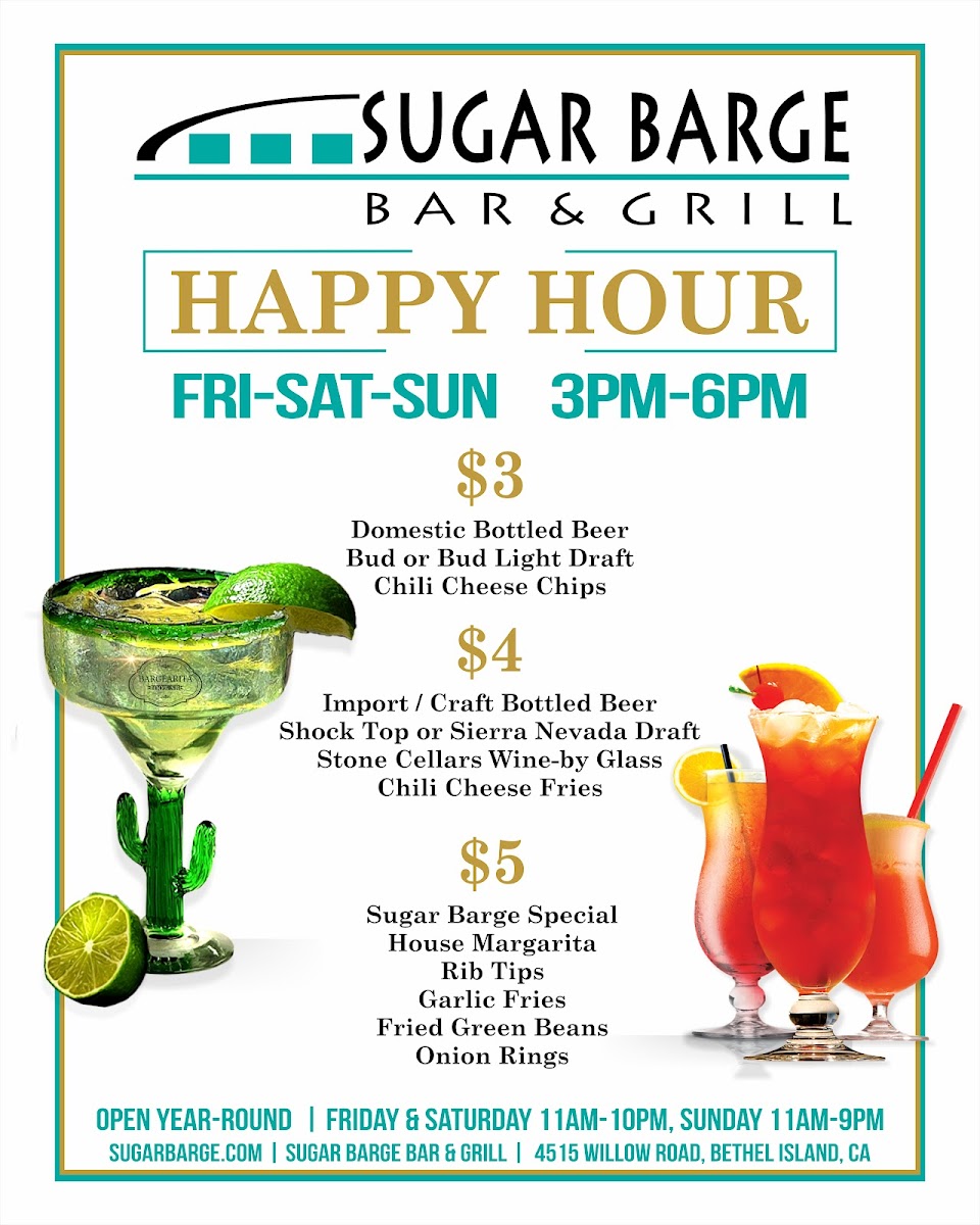 Sugar Barge Waterfront Bar & Grill Photo Menu 5
