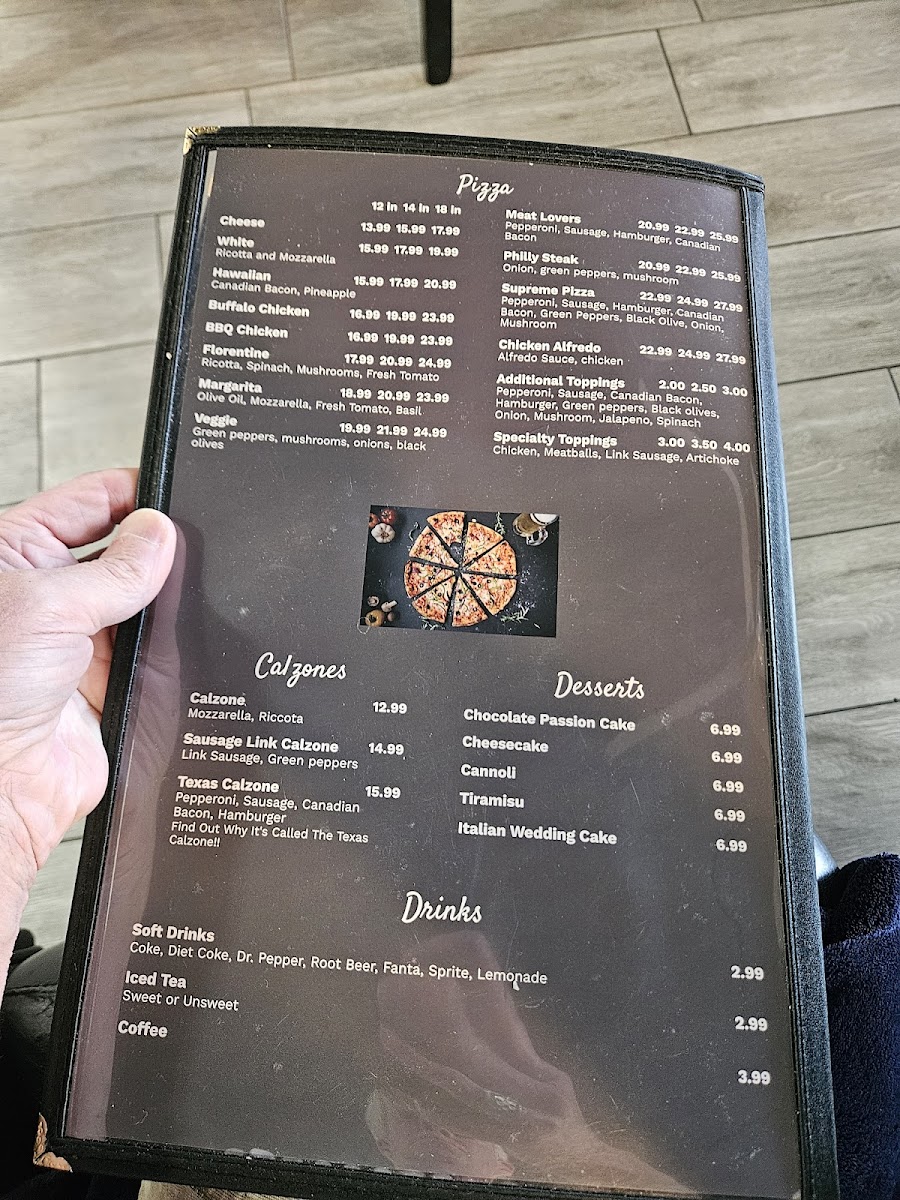 Joes Italian Restaurant Photo Menu 6