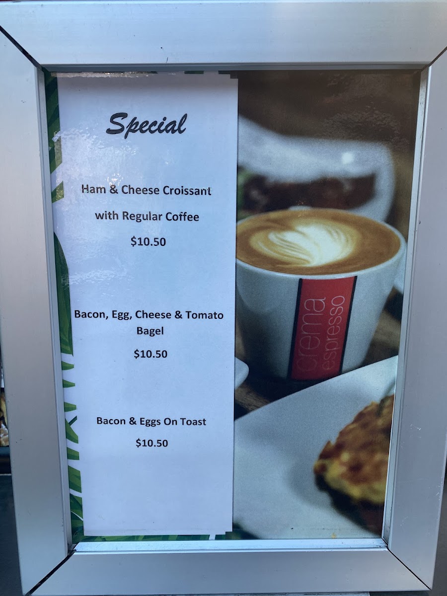 Crema Espresso Photo Menu 3