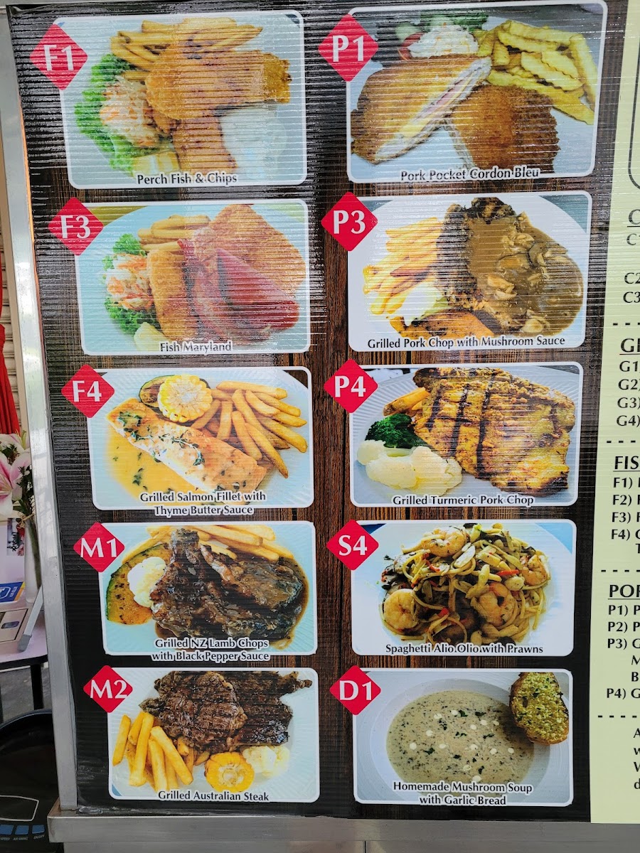 TGB Western Food Photo Menu 3