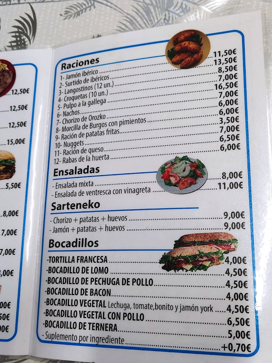 La Estación taberna Photo Menu 9