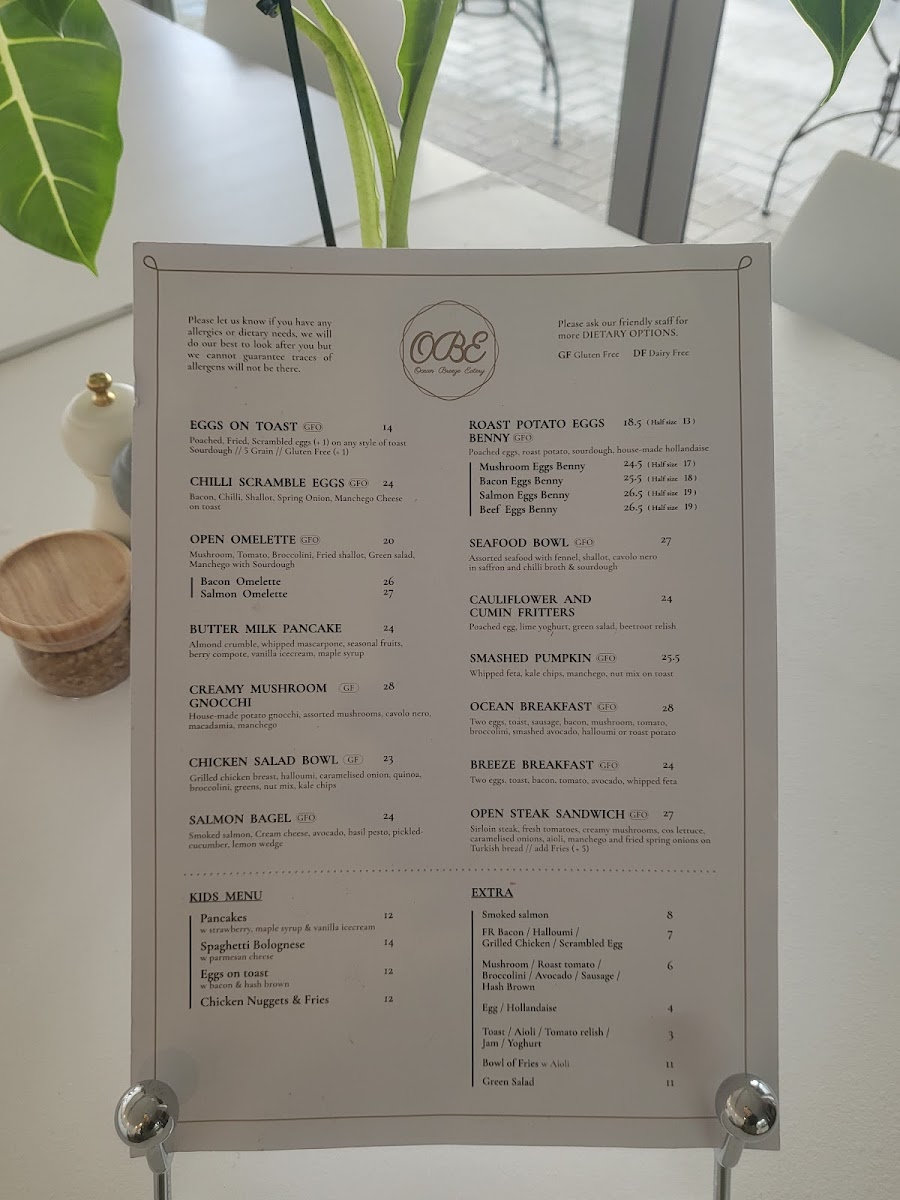 Ocean Breeze Eatery Photo Menu 9