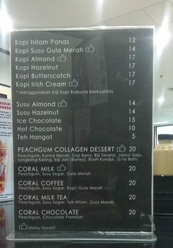 Ocean Kit Drink Photo Menu 1