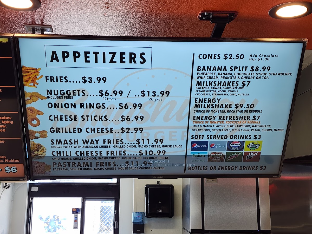SMASHWAY BURGERS Photo Menu 2