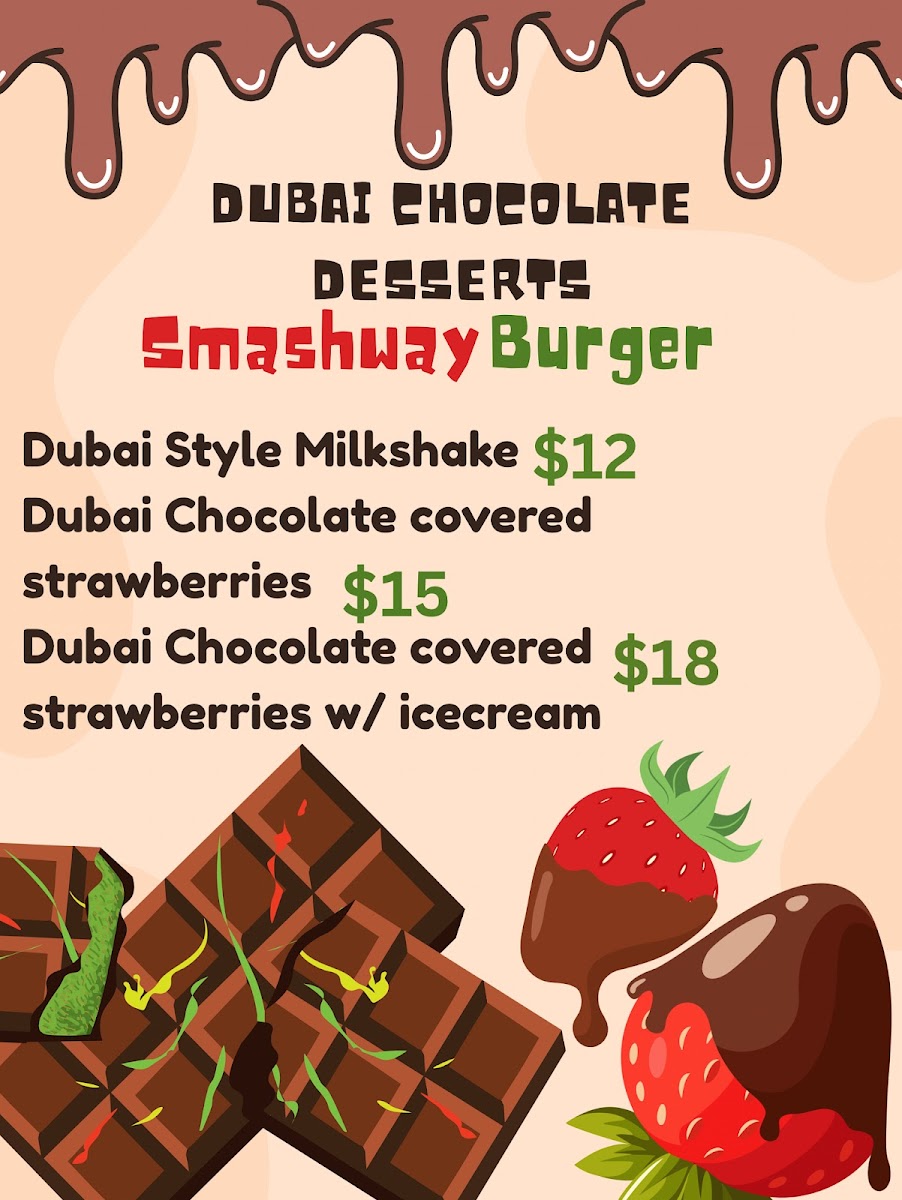 SMASHWAY BURGERS Photo Menu 3