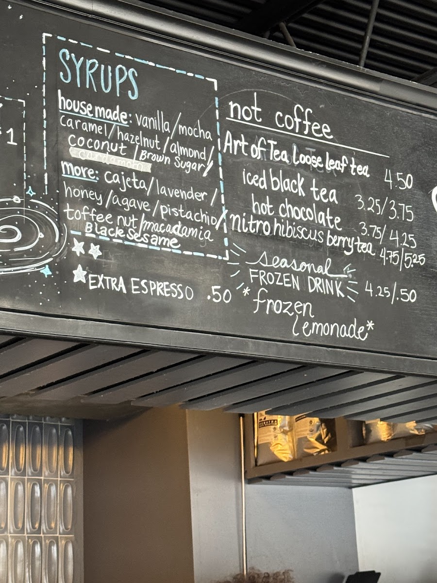 Black Hole Coffee House Photo Menu 1
