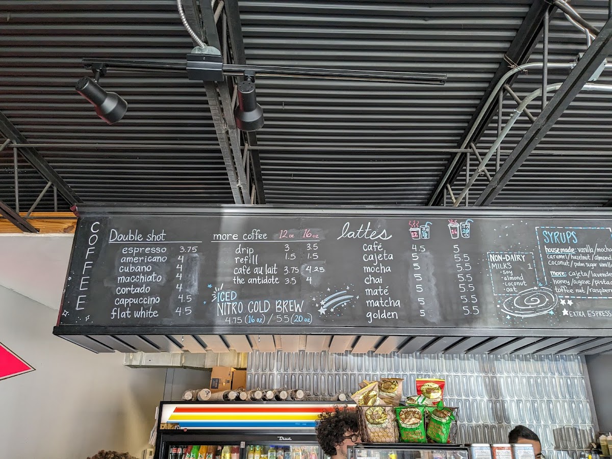 Black Hole Coffee House Photo Menu 2