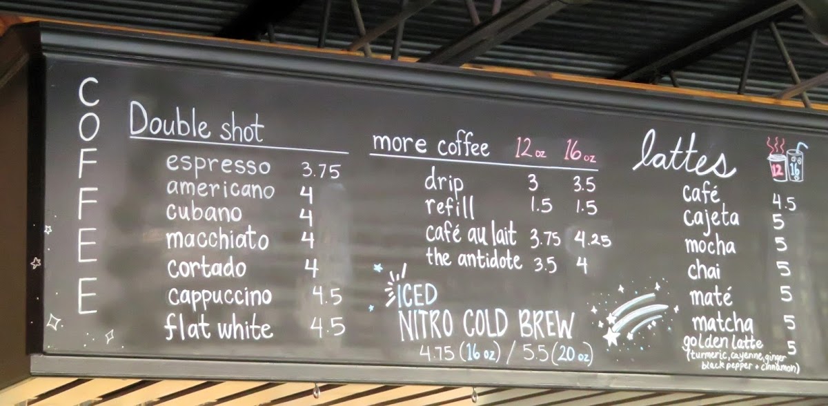 Black Hole Coffee House Photo Menu 6