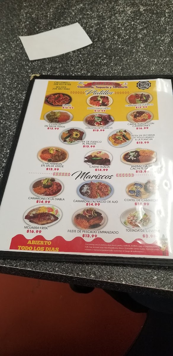 Gallegos meat market Photo Menu 9