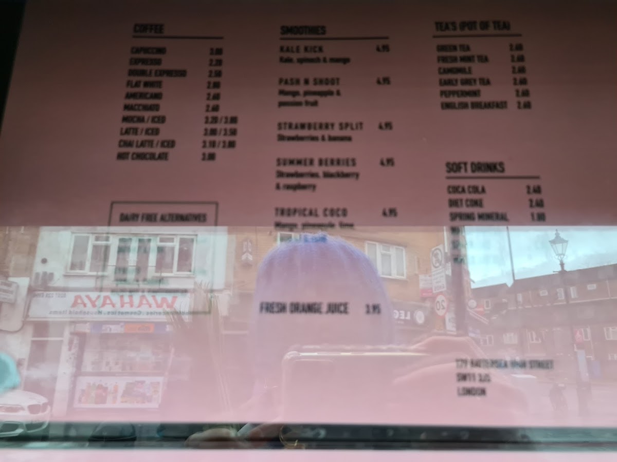 Reyes Coffee & Brunch Photo Menu 2