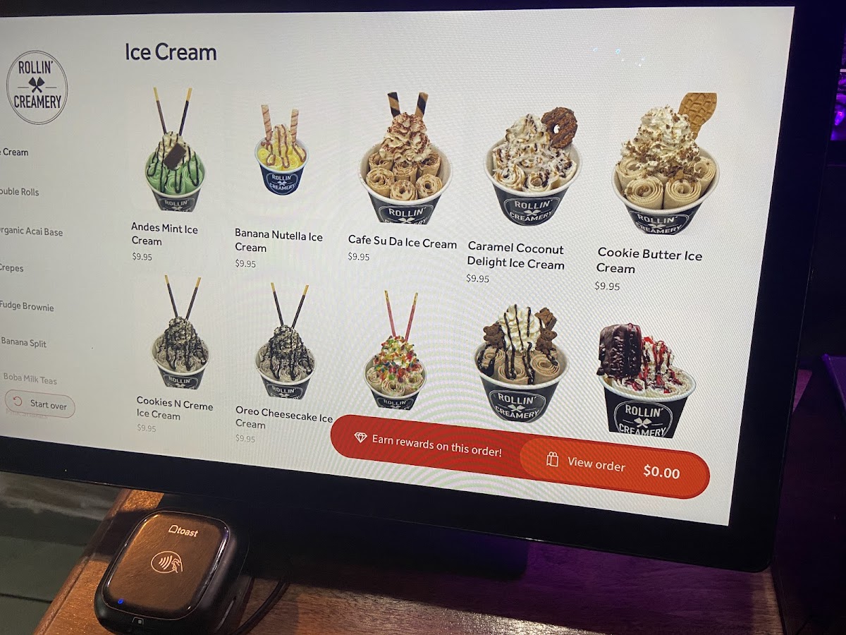 Rollin Creamery Photo Menu 4