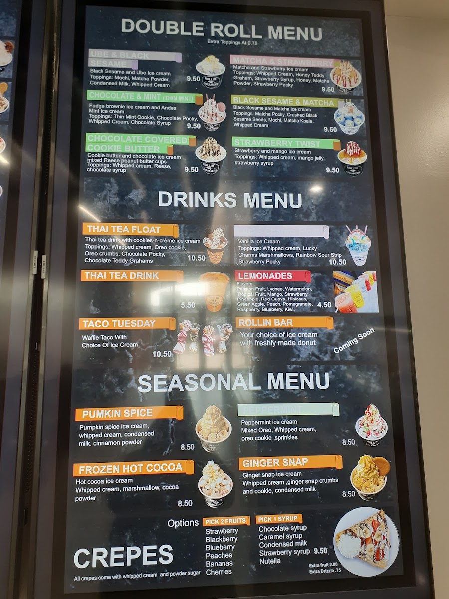 Rollin Creamery Photo Menu 7