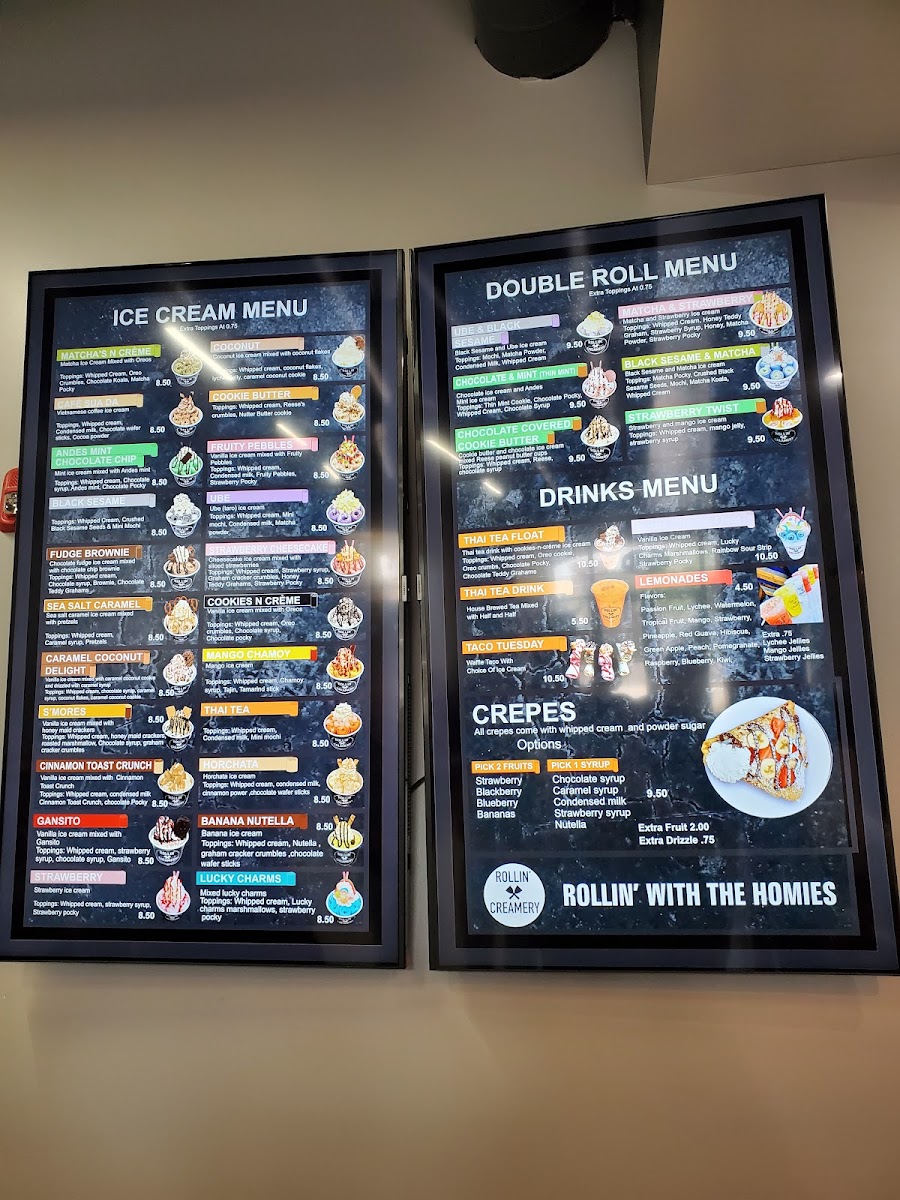Rollin Creamery Photo Menu 8