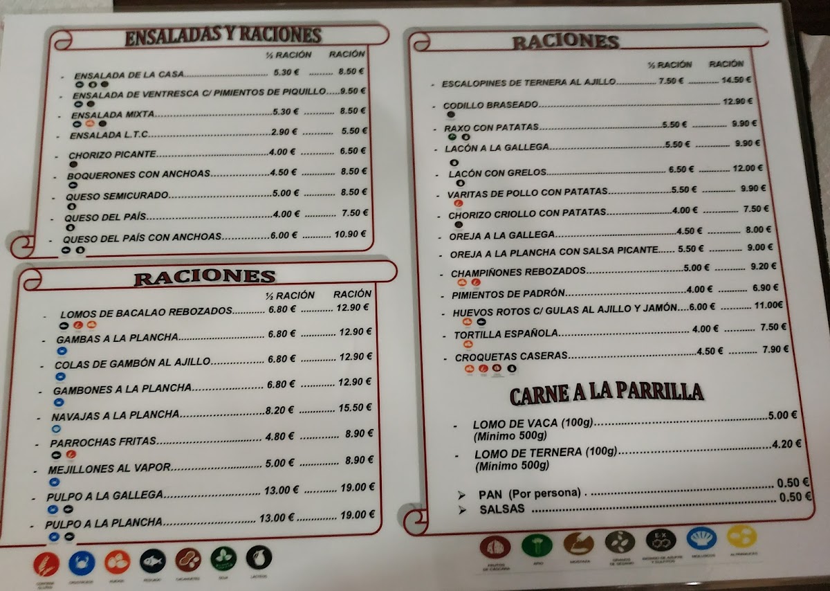 Meson As Cavas Photo Menu 3