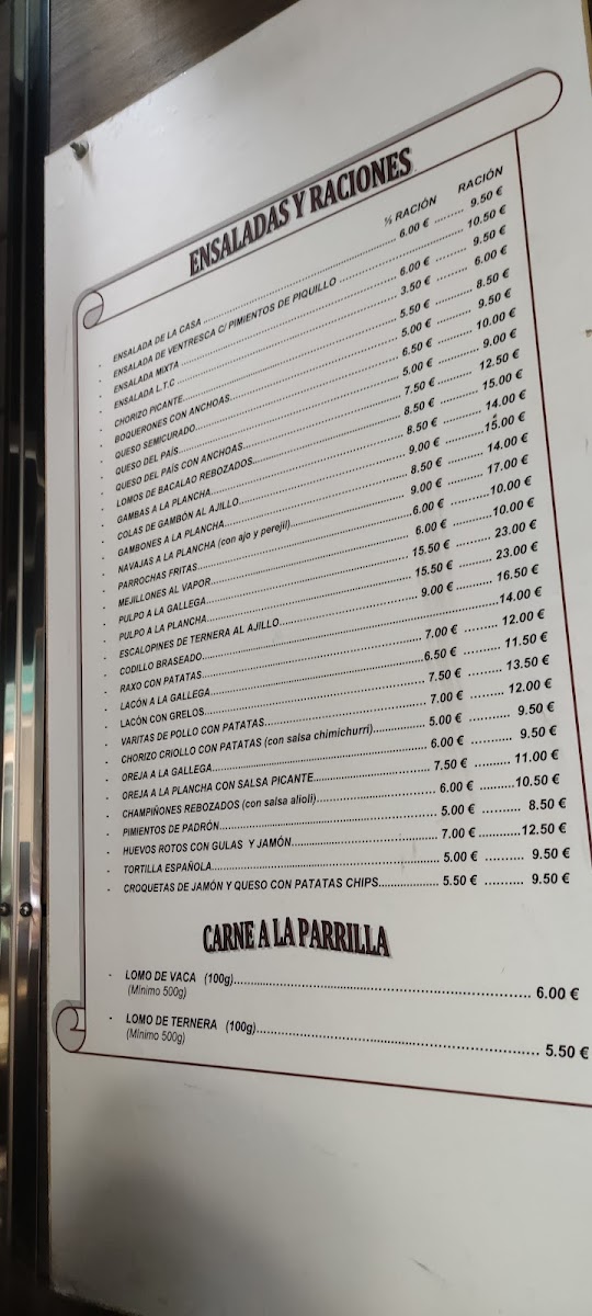 Meson As Cavas Photo Menu 7
