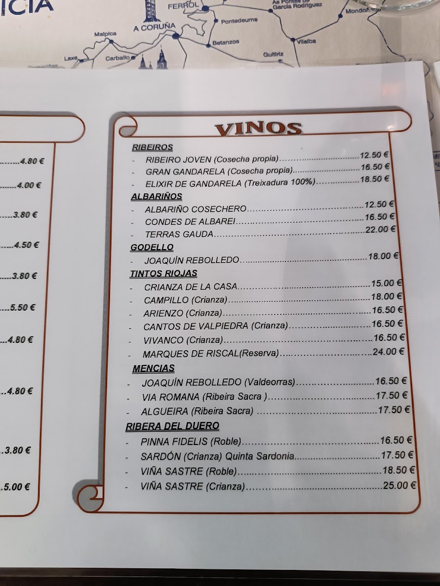 Meson As Cavas Photo Menu 9