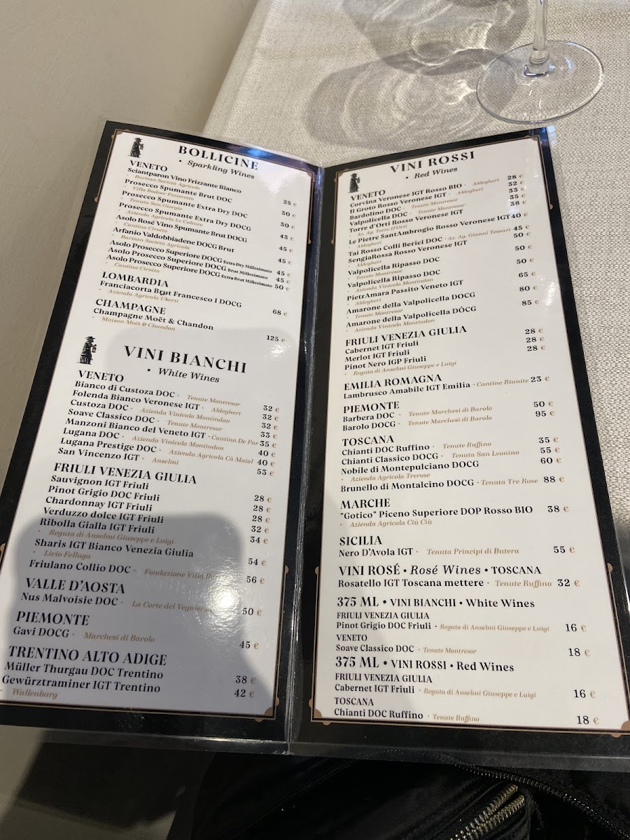 Osteria Fanal del Codega Photo Menu 10