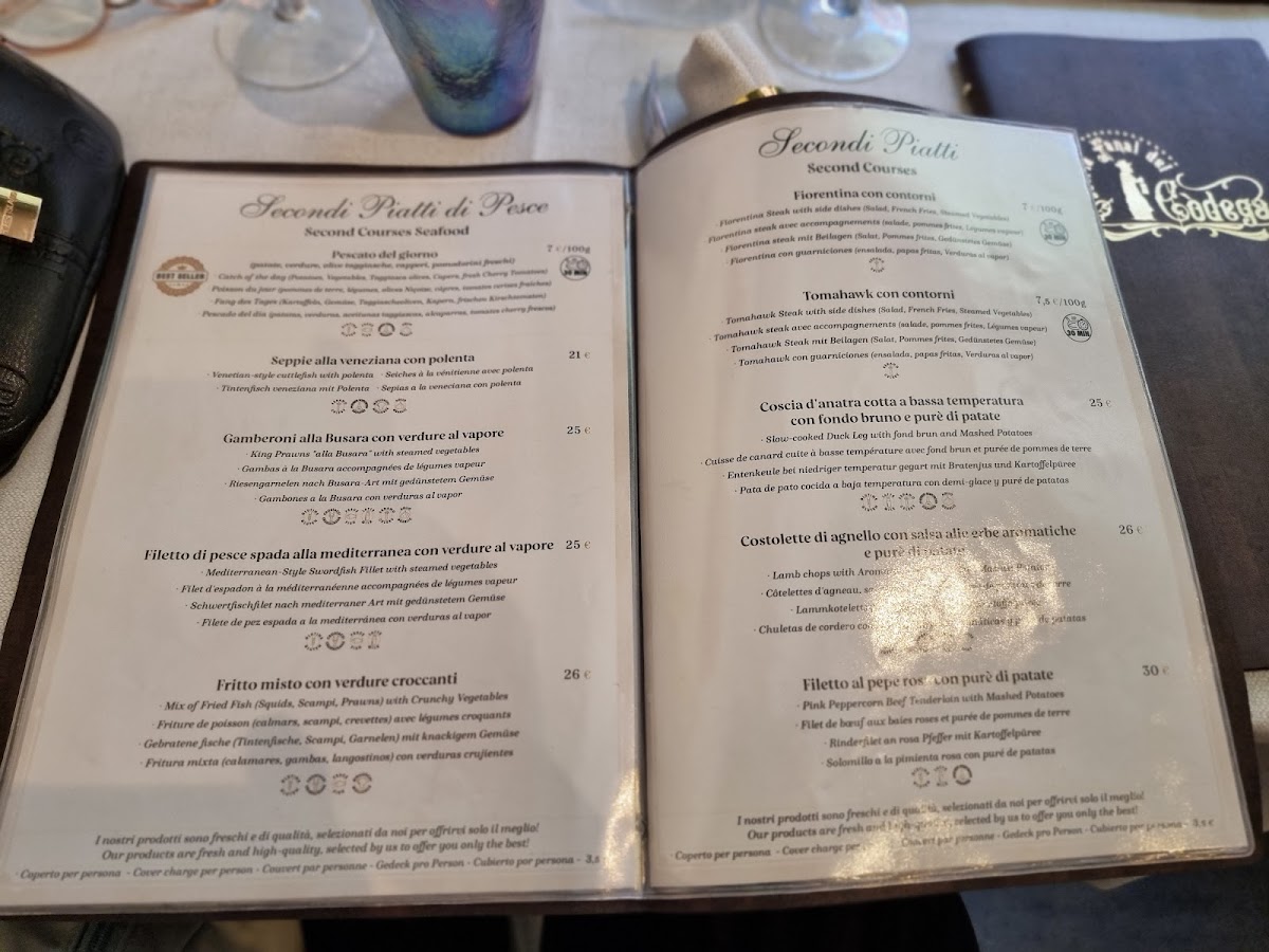 Osteria Fanal del Codega Photo Menu 8