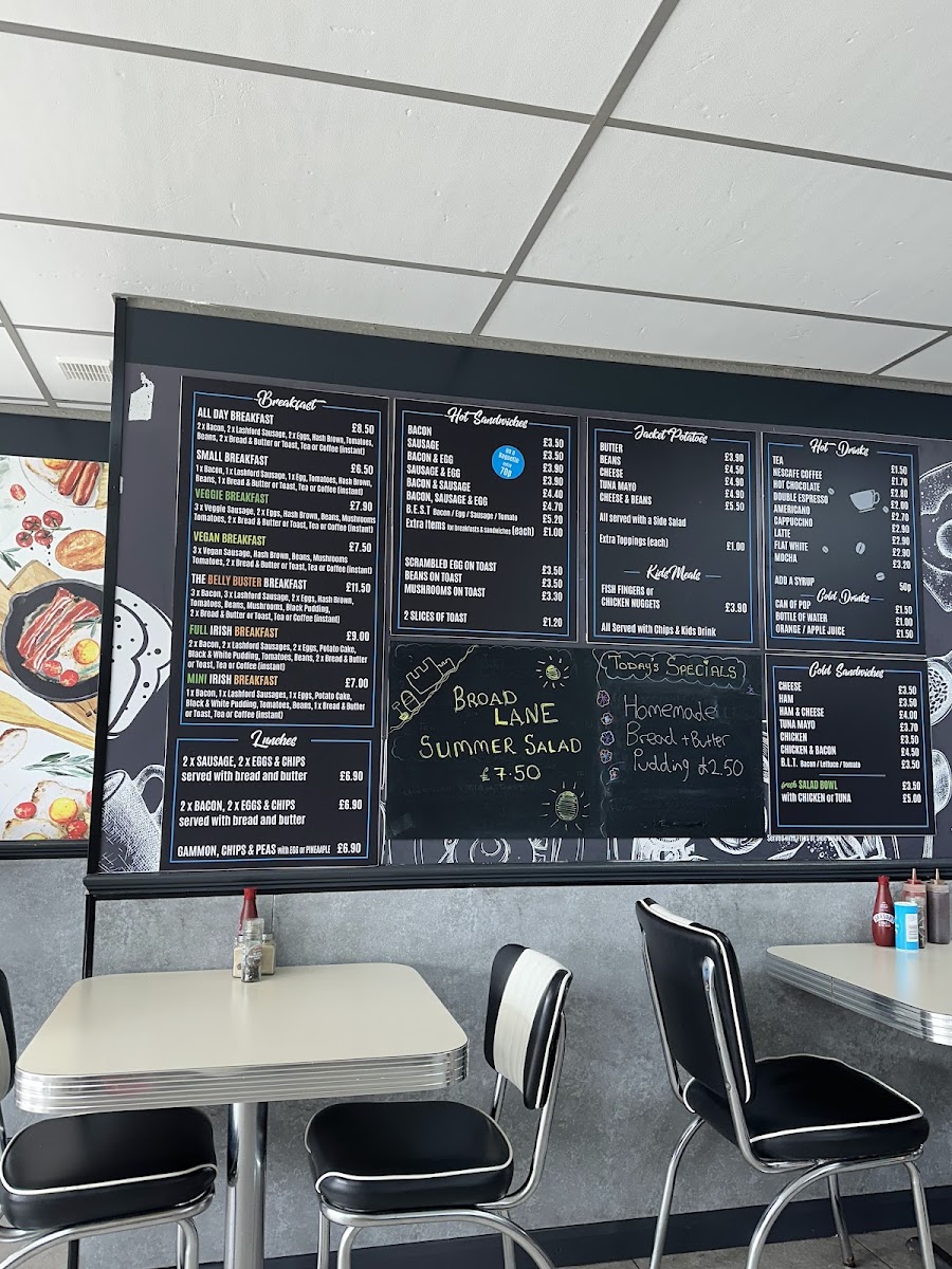 Broad Lane Cafe Photo Menu 3