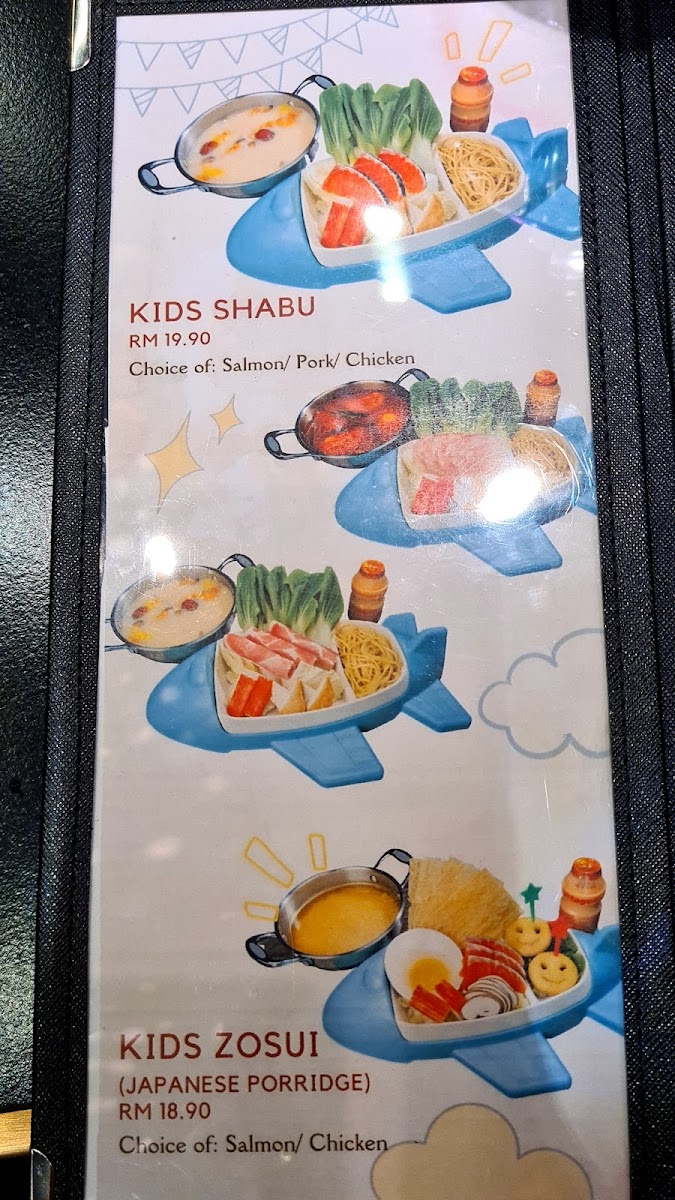 Arashi Shabu-Shabu, City Square JB Photo Menu 9