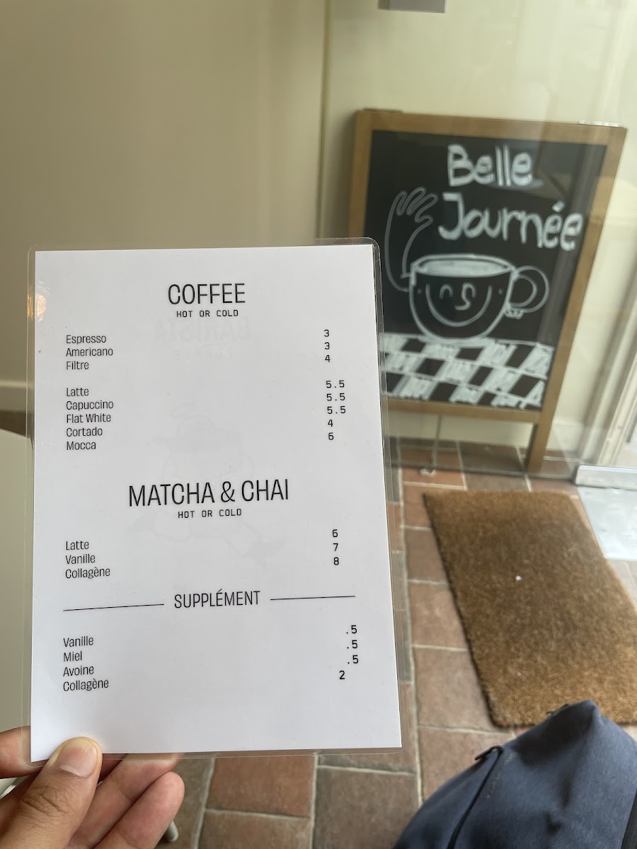 Saint Barista Coffee Photo Menu 3
