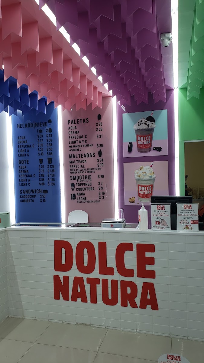 Dolce Natura Photo Menu 5