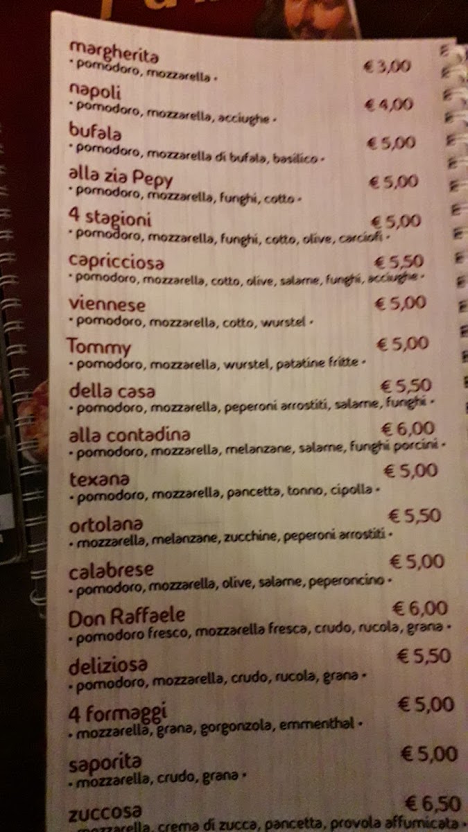 Mattia'S Pub Photo Menu 2