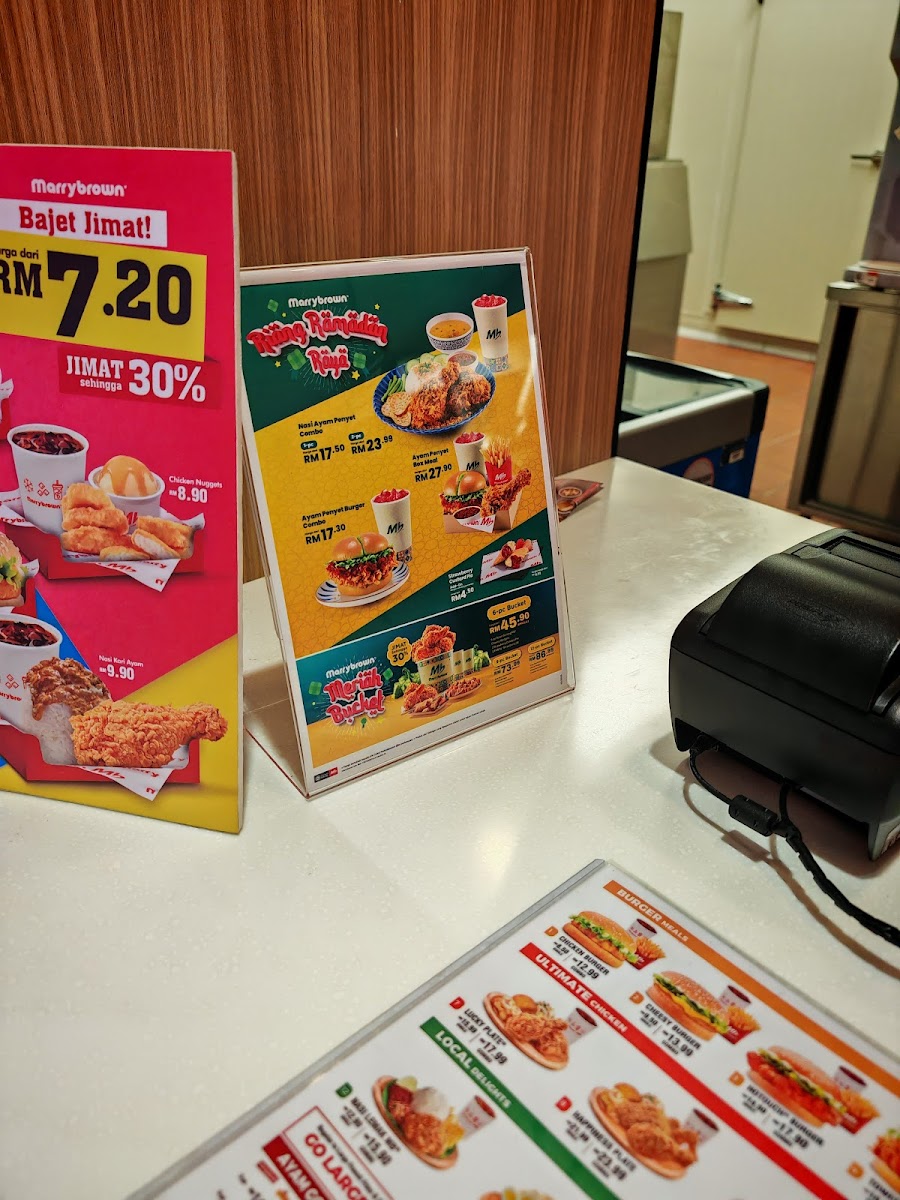 Marrybrown Caltex Machang Bubok Photo Menu 3