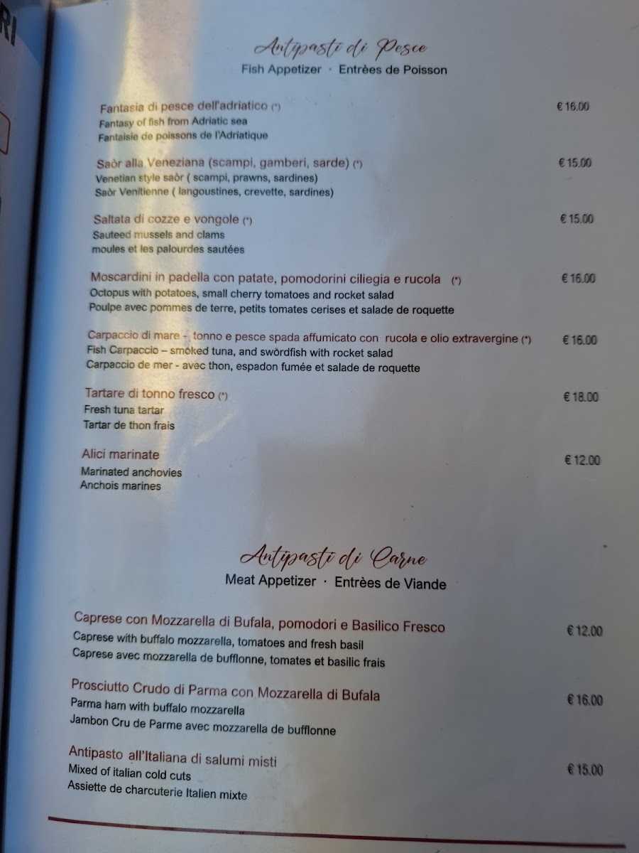 Ae Oche San Giacomo Photo Menu 5