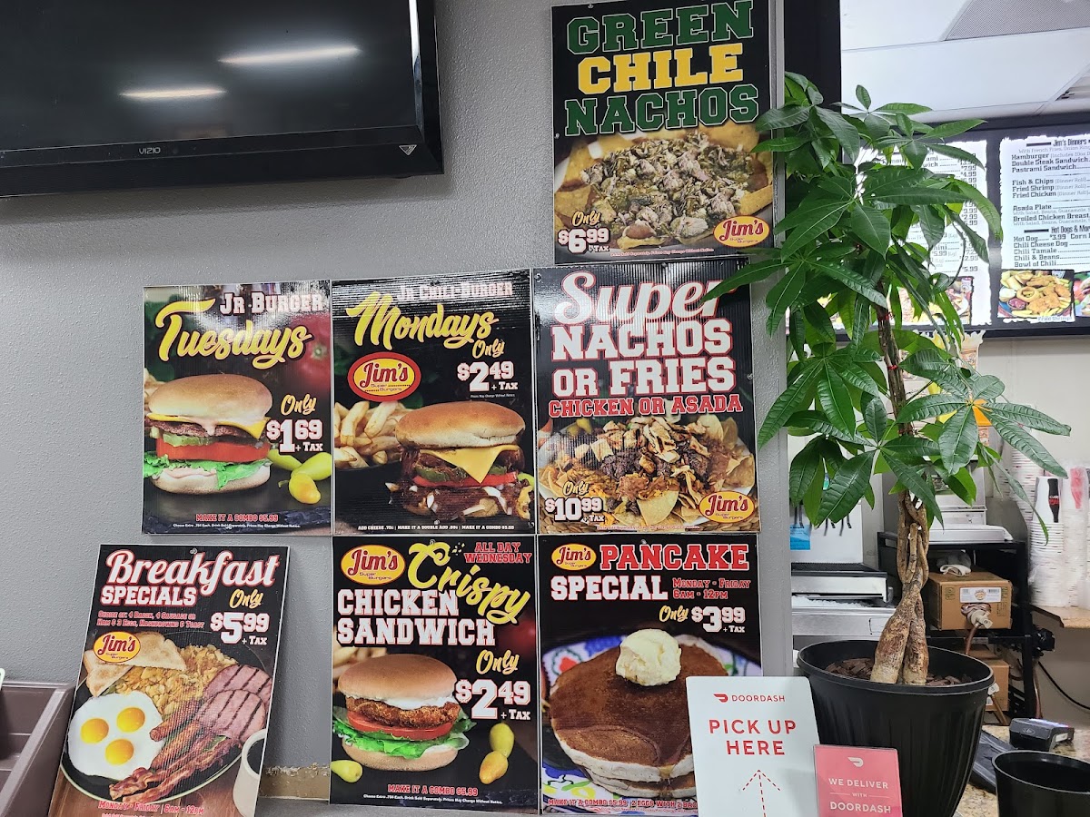 Jim's Super Burgers Photo Menu 9